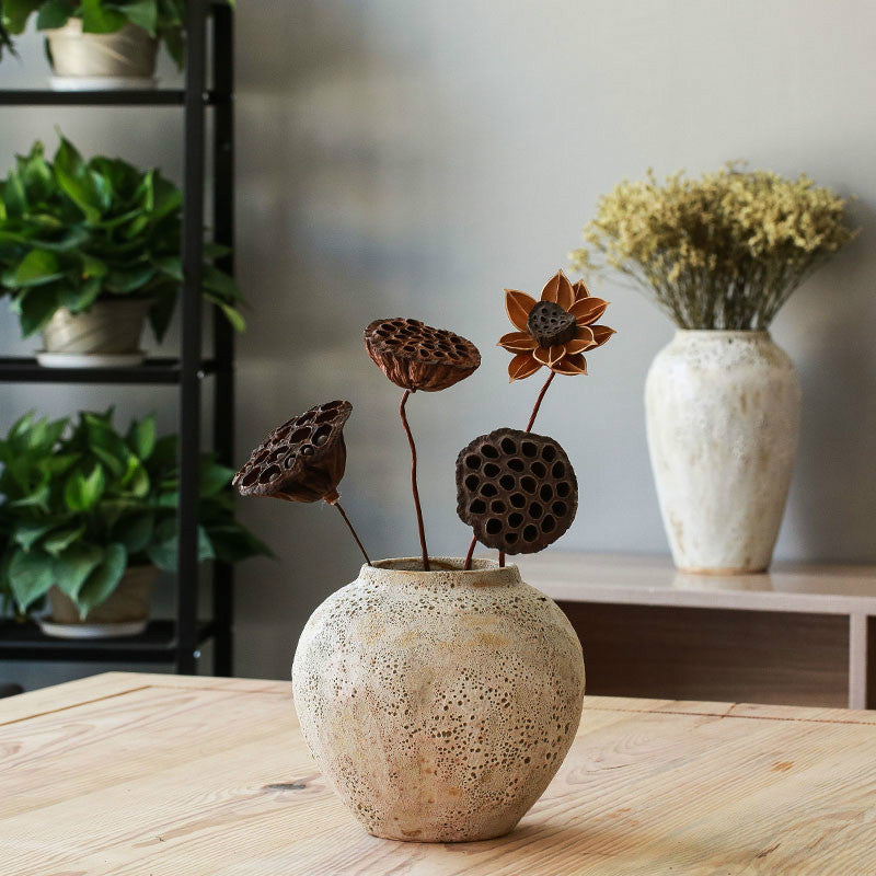 Vase en Céramique pour Arrangement Floral - Design Élégant et Moderne