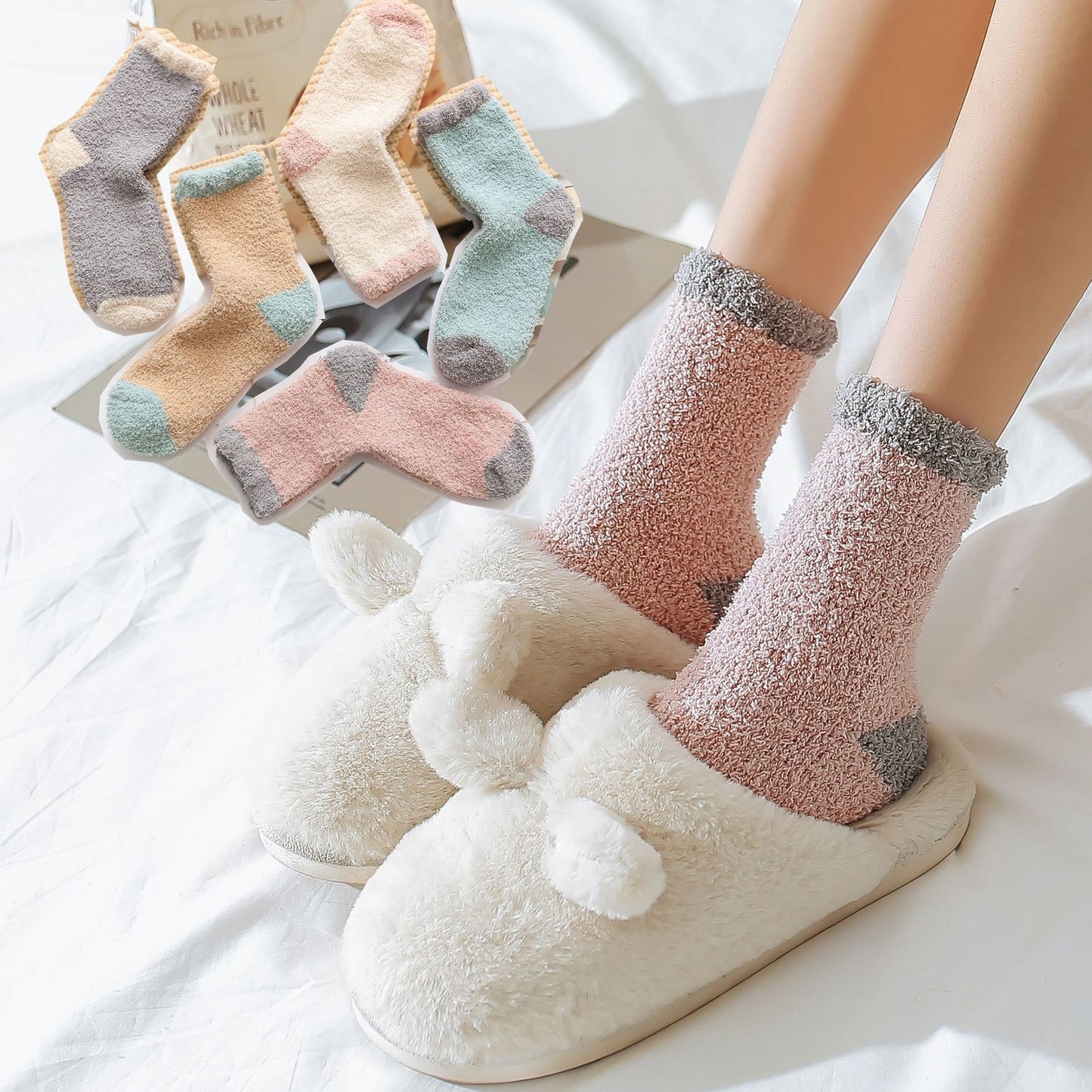Chaussettes Maison Polaire - Confort Douillet pour l'Intérieur