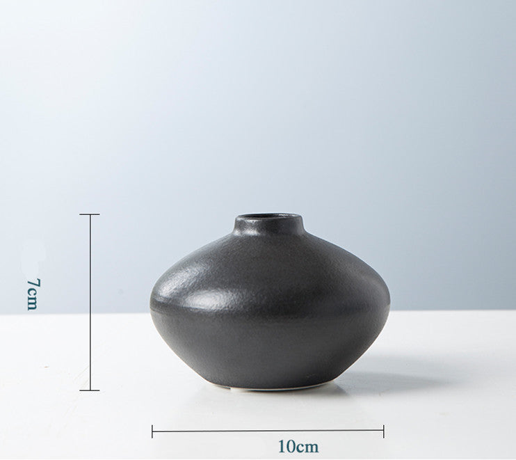 Vase Japonais Minimaliste pour Fleurs - Élégance et Simplicité