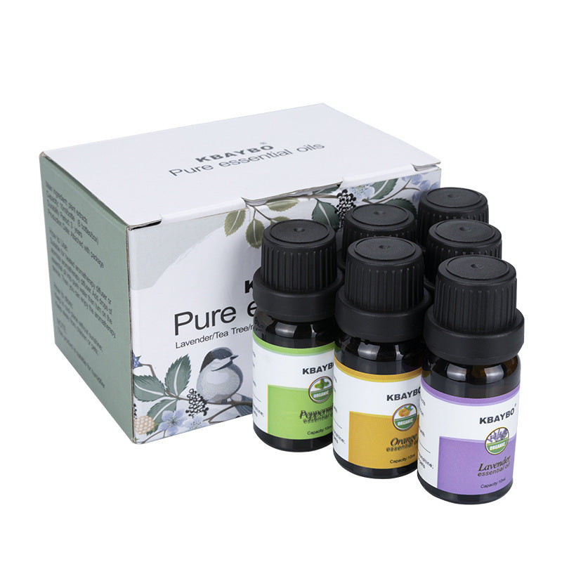 Kit de 6 Huiles Essentielles – L'Expérience Aromathérapie Complète pour un Bien-Être Nature