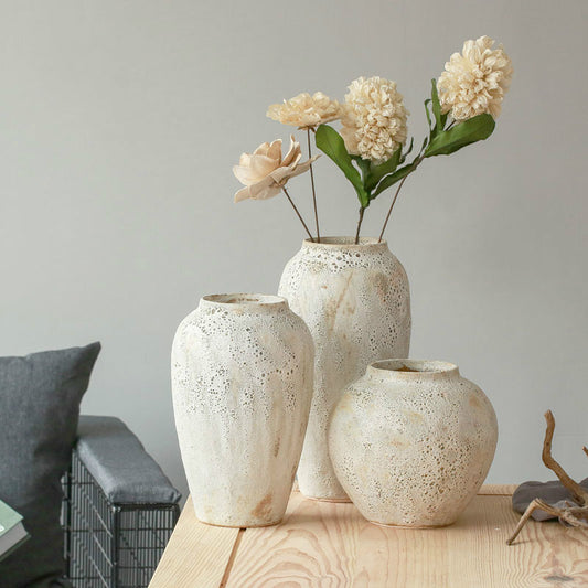 Vase en Céramique pour Arrangement Floral - Design Élégant et Moderne