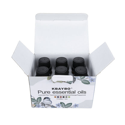 Kit de 6 Huiles Essentielles – L'Expérience Aromathérapie Complète pour un Bien-Être Nature