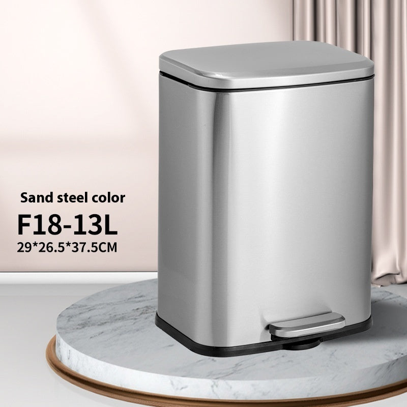 Stainless Steel Kitchen Trash Can – Hygiene and Elegance in Everyday Life