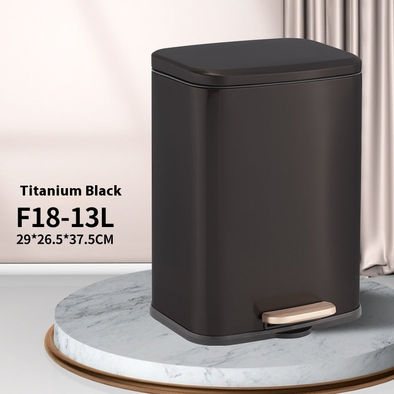 Stainless Steel Kitchen Trash Can – Hygiene and Elegance in Everyday Life