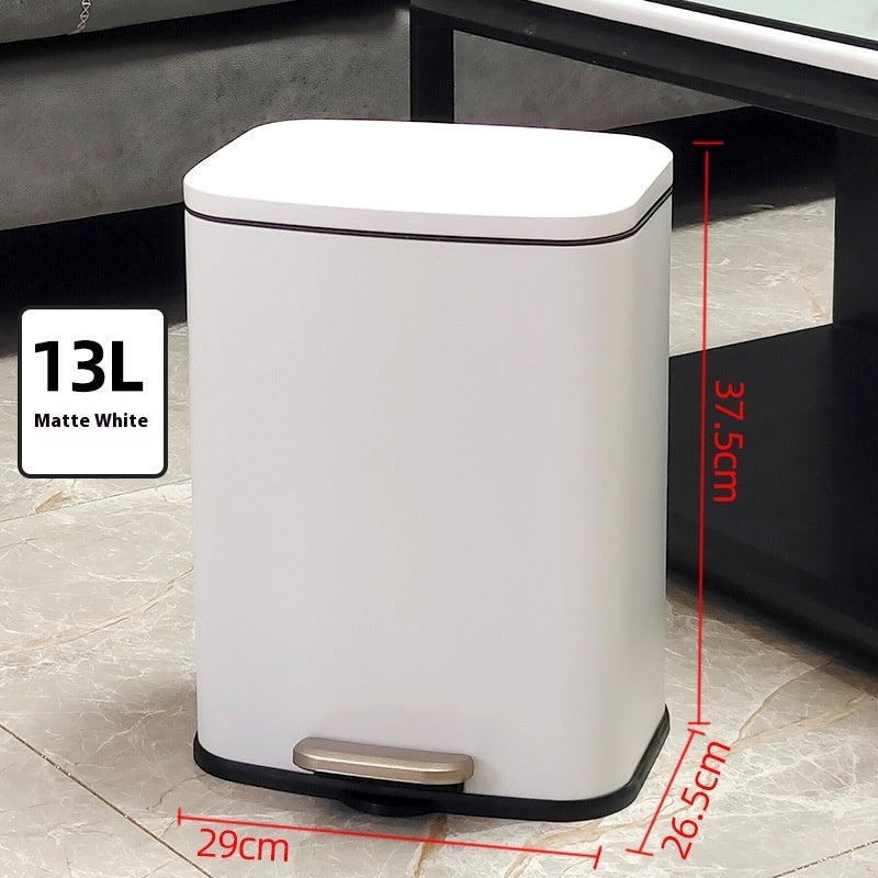 Stainless Steel Kitchen Trash Can – Hygiene and Elegance in Everyday Life