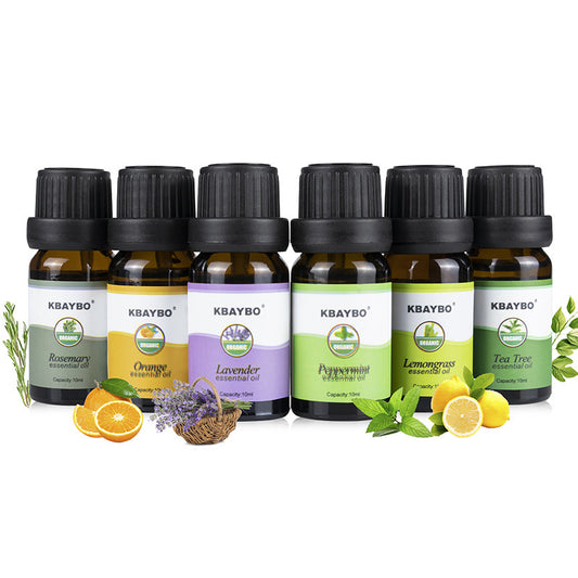 Kit de 6 Huiles Essentielles – L'Expérience Aromathérapie Complète pour un Bien-Être Nature