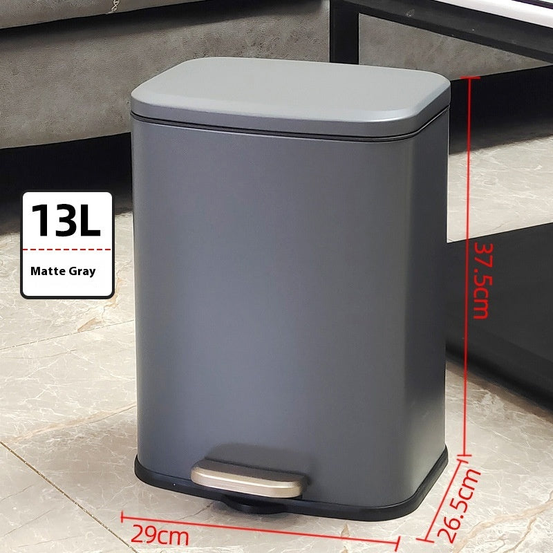 Stainless Steel Kitchen Trash Can – Hygiene and Elegance in Everyday Life