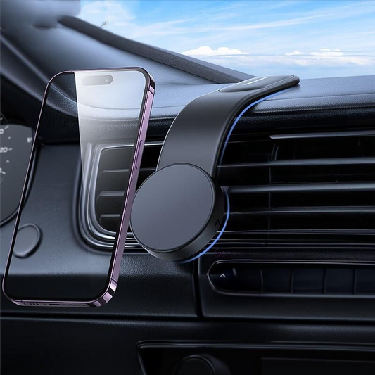 Support Magnétique Pliable avec Chargeur Sans fil 15W - L'Accessoire Ultime pour Votre Voiture
